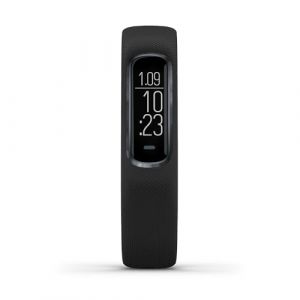 Garmin Small/Medium vivosmart 4 Smart Activity Tracker with Wrist-Based Heart Rate and Fitness Monitoring Tools - Black