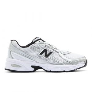 New Balance Unisex 740 in White/Grey/Black Synthetic