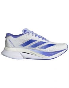 Adidas - Running shoes - Adizero Boston 12 W Ftwwht/Lucblu/Cobblu for Women 
