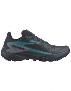 Salomon - Trail running shoes - Genesis Carbon/Tahitian Tide/Quiet Shade for Men 