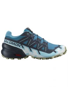 Salomon - Trail running shoes - Speedcross 6 W Tahitian Tide/Carbon/Tea for Women 