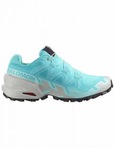 Salomon - Trail running shoes - Speedcross 6 W Blue Curacao / Lunar Rock / Iced Aqua for Women 