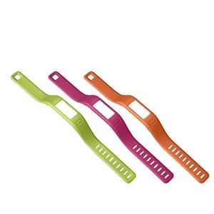 Garmin Large Coloured Wrist Band for Vivofit - Orange/Pink/Green