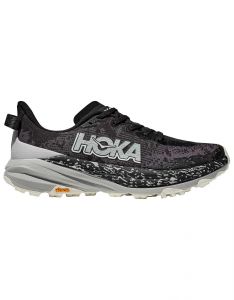 Hoka - Trail running shoes - Speedgoat 6 M Black / Stardust for Men 
