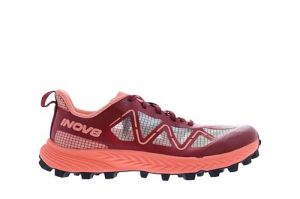 INOV8 Mudtalon Speed Women's Trail & Fell Running Shoe - Burgundy/Coral - 6 Precision