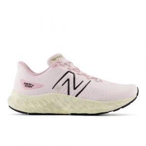 New Balance Women's Fresh Foam X EVOZ v3 in Pink/Beige/Black Textile