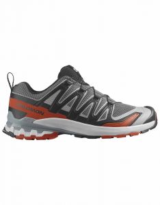 Salomon - Trail running shoes - XA Pro 3D V9 M Castlerock / Black / Burnt Ochre for Men 