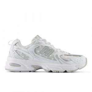 New Balance Men's 530 in White/Grey Synthetic