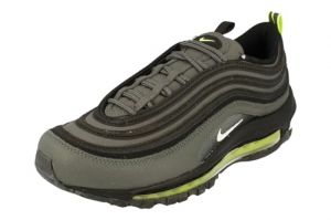 NIKE Air Max 97 Men's Fashion Trainers Sneakers Shoes DZ4497 (Iron Grey/White/Volt/Black 001) UK7.5 (EU42)
