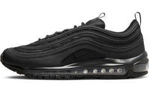 NIKE Air Max 97 Men's Fashion Trainers Sneakers Shoes BQ4567 (Black/Black/White 001) UK10.5 (EU45.5)