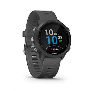 Garmin Forerunner 245 GPS Running Smartwatch with Advanced Training Features - Grey (Renewed)
