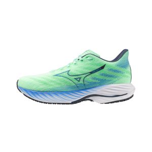 Mizuno Wave Rider 28 Green Blue SS25 Shoes