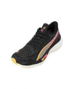 PUMA Velocity Nitro 3 Womens Road Running Shoes Black/Sunset 4 (37)