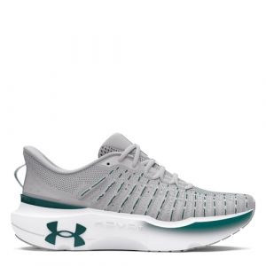Under Armour Infinite Elite Running Shoes Mens Road Halo Gray/Teal 10 (45)