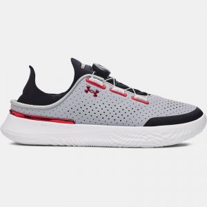 Unisex  Under Armour  SlipSpeed? Training Shoes Mod Gray / Black / Red 8