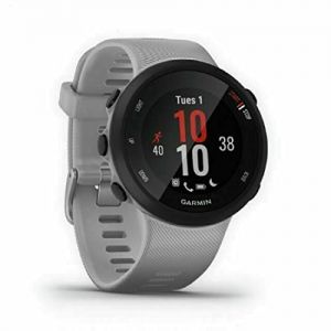 Garmin Forerunner 45 Plus GPS Running Watch with Garmin Coach Training Plan Support - Grey (Renewed)