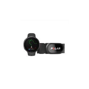 Polar Pacer Pro HR Watch with H10 heart rate sensor Black Gray