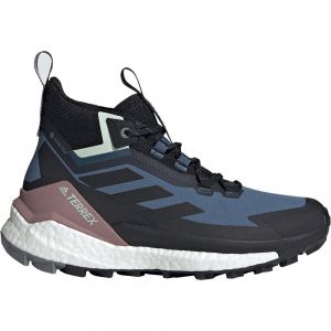 Adidas Terrex Free Hiker 2 Goretex Hiking Shoes Blue Woman