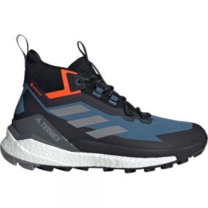 Adidas Terrex Free Hiker 2 Goretex Hiking Shoes Blue Man