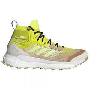 Adidas Terrex Free Hiker Primeblue Hiking Shoes Yellow Man