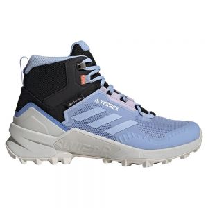 Adidas Terrex Swift R3 Mid Goretex Hiking Shoes Blue Woman