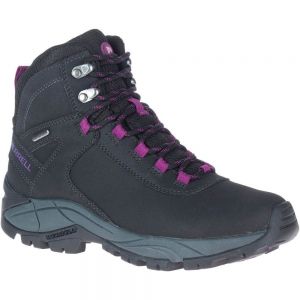 Merrell Vego Mid Leather Waterproof Hiking Boots Grey Woman