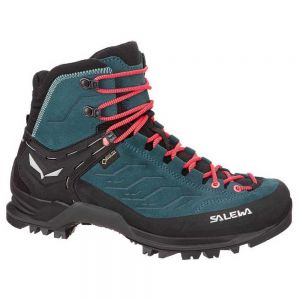 Salewa Mountain Trainer Mid Goretex Hiking Boots Blue,Black Woman