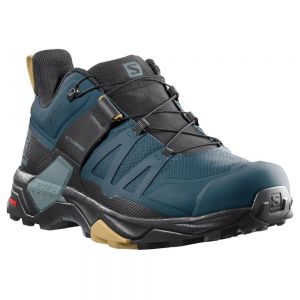 Salomon X Ultra 4 Goretex Hiking Shoes Blue Man