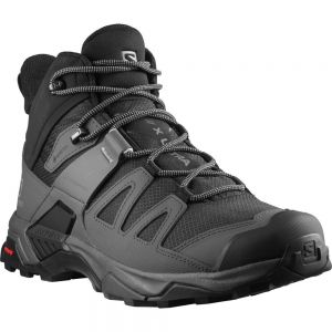 Salomon X Ultra 4 Mid Goretex Wide Hiking Boots Black Man