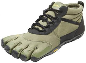 Vibram Men's V-Trek Military/Black Insulated Hiking Shoe 47 M EU (12-12.5 M US)