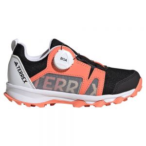 Adidas Terrex Agravic Boa Trail Running Shoes Orange Boy