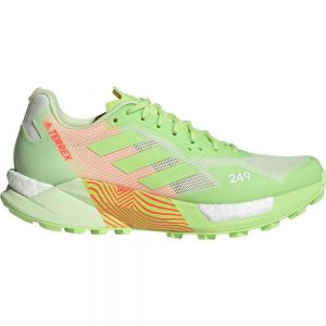 Adidas Terrex Agravic Ultra Trail Running Shoes Green Woman