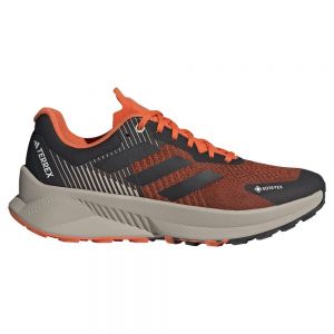 Adidas Terrex Soulstride Flow Goretex Trail Running Shoes Orange Man