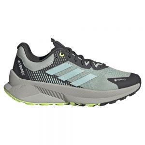 Adidas Terrex Soulstride Flow Goretex Trail Running Shoes Grey Woman