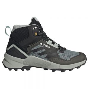 Adidas Terrex Swift R3 Mid Goretex Hiking Shoes Grey Woman
