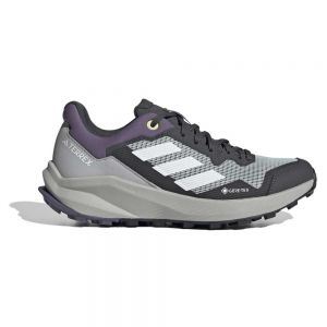Adidas Terrex Trailrider Goretex Trail Running Shoes Grey Woman