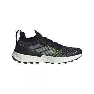 Adidas Terrex Two Ultra Primeblue Trail Running Shoes Black Woman