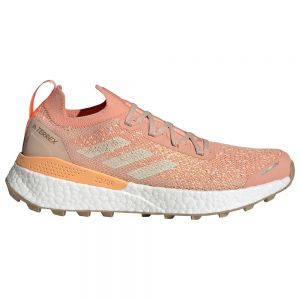 Adidas Terrex Two Ultra Primeblue Trail Running Shoes Orange Woman