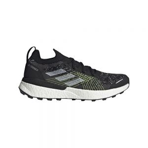 Adidas Terrex Two Ultra Primeblue Trail Running Shoes Black Man
