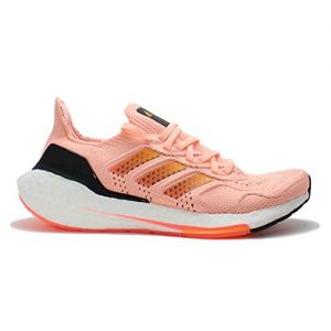 adidas Ultraboost 22 Heat Ready Road Running Shoe for Woman Pink 4.5 UK