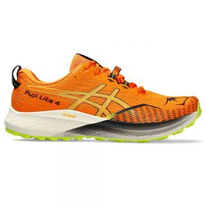 Asics Fuji Lite 4 Trail Running Shoes Orange Man
