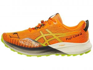 ASICS Fuji Lite 4 Men's Shoes Bright Orange/Neon Lime