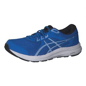 ASICS Men Gel Contend 8 Mens Running Shoes Blue/White 10 (45)