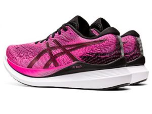 ASICS Glideride 3 Road Running Shoes for Woman Pink Black 7 UK