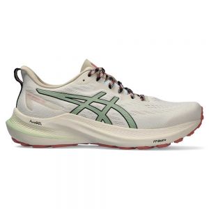 Asics Gt-2000 12 Tr Running Shoes Beige Woman
