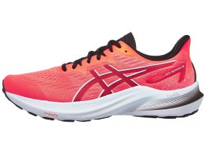 ASICS GT 2000 12 Men's Shoes Sunrise Red/White