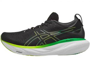 ASICS Gel Nimbus 25 Men's Shoes Black/Lime Zest