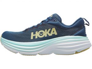 HOKA Bondi 8 Men's Shoes Midnight Ocean/Bluesteel