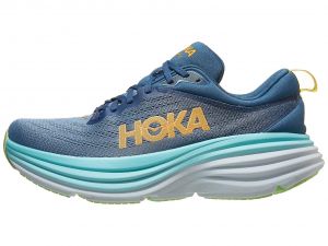 HOKA Bondi 8 Wide Men's Shoe Real Teal/Shadow