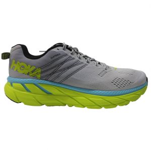 Hoka One One Clifton - 1102872-LRNC - Textile Mens Trainers - UK 10.5